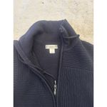 cj banks  Size X Black Sleeveless Sweater Vest Full Front Zipper‎ Photo 5