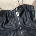 Bailey 44 faux leather sweetheart neckline leather crop top Photo 4