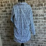 Victoria's Secret Sleepshirt Medium Leopard Print Cinched Waist Ties Fro… Photo 5