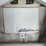 3.1 Phillip Lim  Sz 4 Linen Blend Blazer Nautical Striped Double Breasted Jacket Photo 5