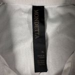 Mondetta  Womens XL White Active 1/4 Zip Short Sleeve Mesh Polo Shirt Photo 2