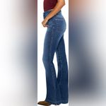 Good American Good Curve Patch Pocket Bootcut Jeans SZ 00 NWT Photo 2