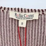Rolla Coster  | NWT | S | Red + White Striped Rayon Blend Open Front Cardigan Photo 2