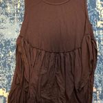 Urban Outfitters Deep Plum Peplum Tank Photo 0