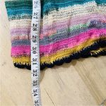 NEW Tach stripe knit dress Pink Size L Photo 5