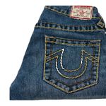 True Religion Blue Jeans for Womens Size 27 denim classic billie rare dark vtg Photo 5