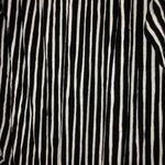 Forever 21 Black & White Off the Shoulder Striped Romper Photo 1