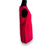 Loft Ann Taylor Womens Dress Sz 8P Petite Red Shift Dinner Work 8 Career Photo 5