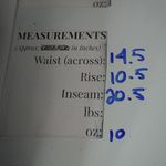 Womens Black Bamboo Capri Pants Boho Lounge Soft Asymmetric Flowy Hippie Neutral Size M Photo 5