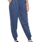 SALE AnyBody Satin Jogger Parachute Pants Blue Size undefined Photo 0