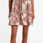 Marie Oliver Womens Sparkler Kara Print Tiered Flutter Sleeve Dress Size S Photo 0