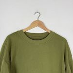 Lululemon  Perfectly Oversized Crew Bronze Green Photo 4