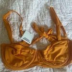 New with Tags - Monday Swimwear Clovelly Top and Byron Bottoms in Burnt Orange Photo 2