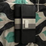 Tommy Hilfiger Black and Gray Key and Card Holder Photo 1