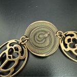 Lucky Brand  Egyptian Revival Scarab Snake Frog Cabochon Toggle Bracelet 40g. Photo 11