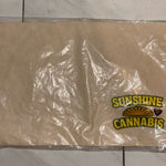 Sunshine Cannabis Cream Tote Bag Tan Photo 0
