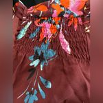 Zac and Rachel NWT -  Burgundy Maroon Floral Blouse. Photo 3