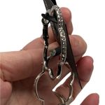 G by Gennaro scallop clover hoop‎ earrings NWT Silver Photo 2