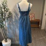 Petal and Pup  Bettie Button Front Denim Midi Dress New! Photo 8