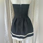 Sans Souci Cocktail Strapless Scuba Bandage Fit & Flare Mini Dress Size M Photo 1