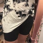 Fifteen Twenty  Black & Navy Tie Dye Asymetrical Tank Top Photo 3