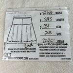 Dress Barn Midi Skirt Womens Sz 22W Brown Pleated Back Zip Lined Formal Workwear Photo 2