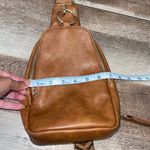 Womens PU Leather Detachable Aztec Strap Sling‎ Handbag Brown One Size Photo 9