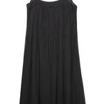 Eileen Fisher 100% Silk a Lightweight Crinkle Chiffon Dress Black Size Large NWT Photo 10