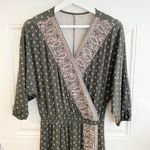 Garnet Hill batwing faux wrap midi maxi dress Photo 2