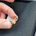 Kendra Scott  Emilie double band rose gold drusy ring Photo 2