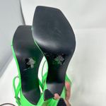 Marc Fisher Arthur Lime Green Ankle Strap Sandal Heel, NEW, Size 8.5, MSRP $130 Photo 7