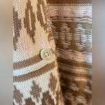 CHAPS  Womens Southwestern Knit Sweater Vest Size L Western Boho Aztec Fair Isle Photo 4