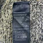 Tommy Hilfiger  Metallic Stripe Cowl Neck Sweater XS Marbled Grey Photo 10