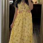 Floral Cut Out Maxi Dress Multi Photo 0