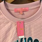 Simply Southern  Pink Sweatshirt with Blue Accents Photo 1