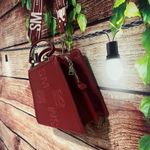 Steve Madden  Bmatteo Top Handle Satchel Purse Handbag Maroon Red 12x9 Photo 1