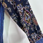 Koos of course vintage corduroy western button down shirt size large Blue Photo 4