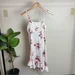 Live to be spoiled 🛎️ 5/$20  Floral Dainty Polka Dot Asymmetrical Mini Dress XS Photo 2