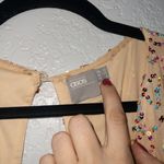 ASOS New  Peach Iridescent Sequin Kimono Sleeve Mini Dress Size 8 Photo 2