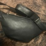 Western Genuine Cowhide Belt bag Black Photo 0