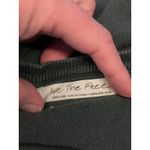 We The Free  Free People Shirt Womens Medium Black Henley Thermal Top Cotton Photo 4