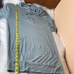 Sol & Mane Tadasana Hoodie Long Sleeve Hooded Pullover Top Size Small Green Photo 7