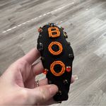 Halloween Knotted Headband October Ghost Boo Beaded Studded Boutique Black Photo 1