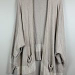 Barefoot Dreams Cozy Chic Lite Cardigan Women One Size Gray Open Front Cozy Soft Photo 0