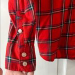 J.Crew  Boy Fit Soft Red Plaid Button Down Casual 100% Cotton Shirt - Size Small Photo 6