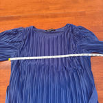En Saison‎ Lisa Pleated Dress Navy Blue Size Small Photo 8