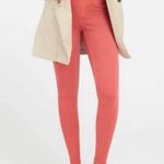 Spanx Jean-ish Ankle Leggings In Island Red Size M Photo 6