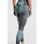Athleta  Elation Printed 7/8 Tight Legging Capri Tie Dye‎ M Photo 1