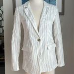 Loft striped linen blazer Photo 3