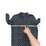 Volcom  Black Geometric Pattern Long Sleeves Button Front Shirt Size Medium Photo 3